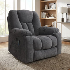 EBELLO Power Lift Recliner Chair with Massage & Heat, USB Ports & Cup Holders
