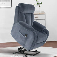 Electric Power Lift Recliner Chair with Stand Assist, Reclining Lift Chair for Living Room