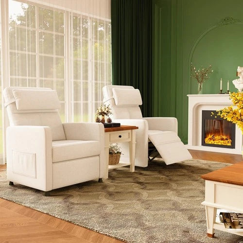 Electric Power Recliner Chair with Massage & Heat, Comfortable Reclining Sofa Chair