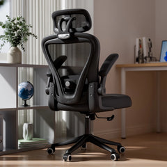 Ergonomic Executive Office Chair with Lumbar Support – High Back Mesh Desk Chair