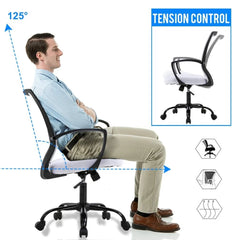 Ergonomic Mesh Office Chair – Computer Desk Chair with Lumbar Support