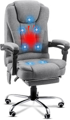 YODOLLA Ergonomic Reclining Office Chair with Heat & Massage – High Back Desk Chair