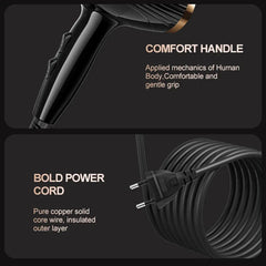Hot & Cold Hair Dryer with Styling Attachment Set (6 or 7 Pieces)