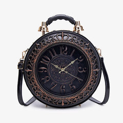 TimeLuxe™ Clock Bag ⏰👜 — Timeless Fashion, Everyday Elegance