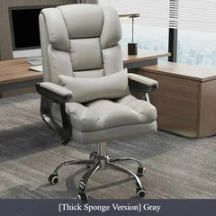 Leather Office Chairs Modern Mobile Ergonomic Computer Playseat Cushion Accent Chair Swivel Chaises De Bureau Luxury Furniture
