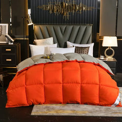 Couette de style hôtelier grand lit très grand lit légère, moelleuse, confortable et respirante, douce, pour l'hiver, très chaude 220x240, couverture