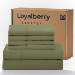 Soft Washed Linen Bed Sheets - Ultra-Soft Feel, Deep Pocket Cooling & Breathable Sheet Set, Temperature Regulating Fabric That Gets Softer With Every Wash