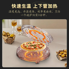 2026 new pizza machine heating electric baking pan household pizza oven grilling machine oven