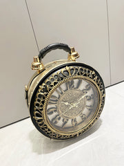 TimeLuxe™ Clock Bag ⏰👜 — Timeless Fashion, Everyday Elegance