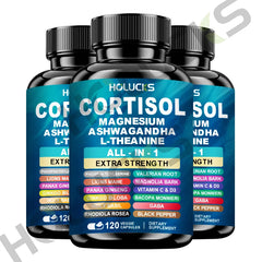 Clean Nutra Ashwagandha Cortisol Supplements For Women, Maca Root, Slippery Elm, Fenugreek, Shilajit, Rhodiola, Sea Moss & More for Women's Cortisol Supplements Capsules – CortiZEN