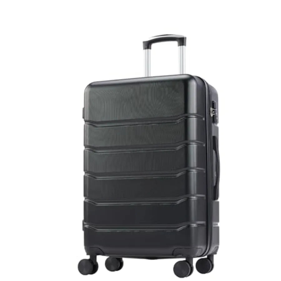 Sweet Furniture F Hardside Expandable Luggage, 20 inch Carry on Lightweight Suitcase with Spinner Wheels, TSA Lock, Telescopic Handle and ABS Durable Material