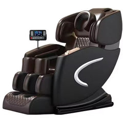 Black Message Chair 5d Zero Gravity Full Body Shiatsu Massage Chair Recliner
