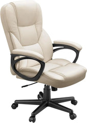 Fauteuil de bureau de direction avec repose-pieds, fauteuil de bureau grand et robuste, chaises de bureau ergonomiques pour la maison, inclinables, dossier haut, personnalisable