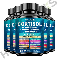Clean Nutra Ashwagandha Cortisol Supplements For Women, Maca Root, Slippery Elm, Fenugreek, Shilajit, Rhodiola, Sea Moss & More for Women's Cortisol Supplements Capsules – CortiZEN