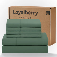 Soft Washed Linen Bed Sheets - Ultra-Soft Feel, Deep Pocket Cooling & Breathable Sheet Set, Temperature Regulating Fabric That Gets Softer With Every Wash
