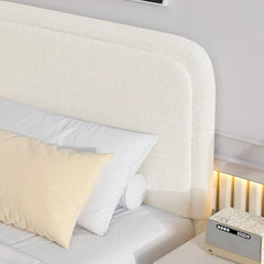 Cadre de lit Queen Boucle avec rangement