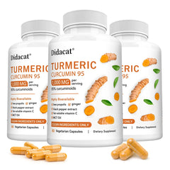 Curcuma Curcumin 1000mg mit schwarzem Pfeffer