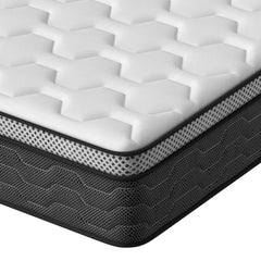 25cm Hybrid Memory Foam Spring Mattress Body Support Spinal Alignment Hydro Memory Foam Spring Coil Mattress