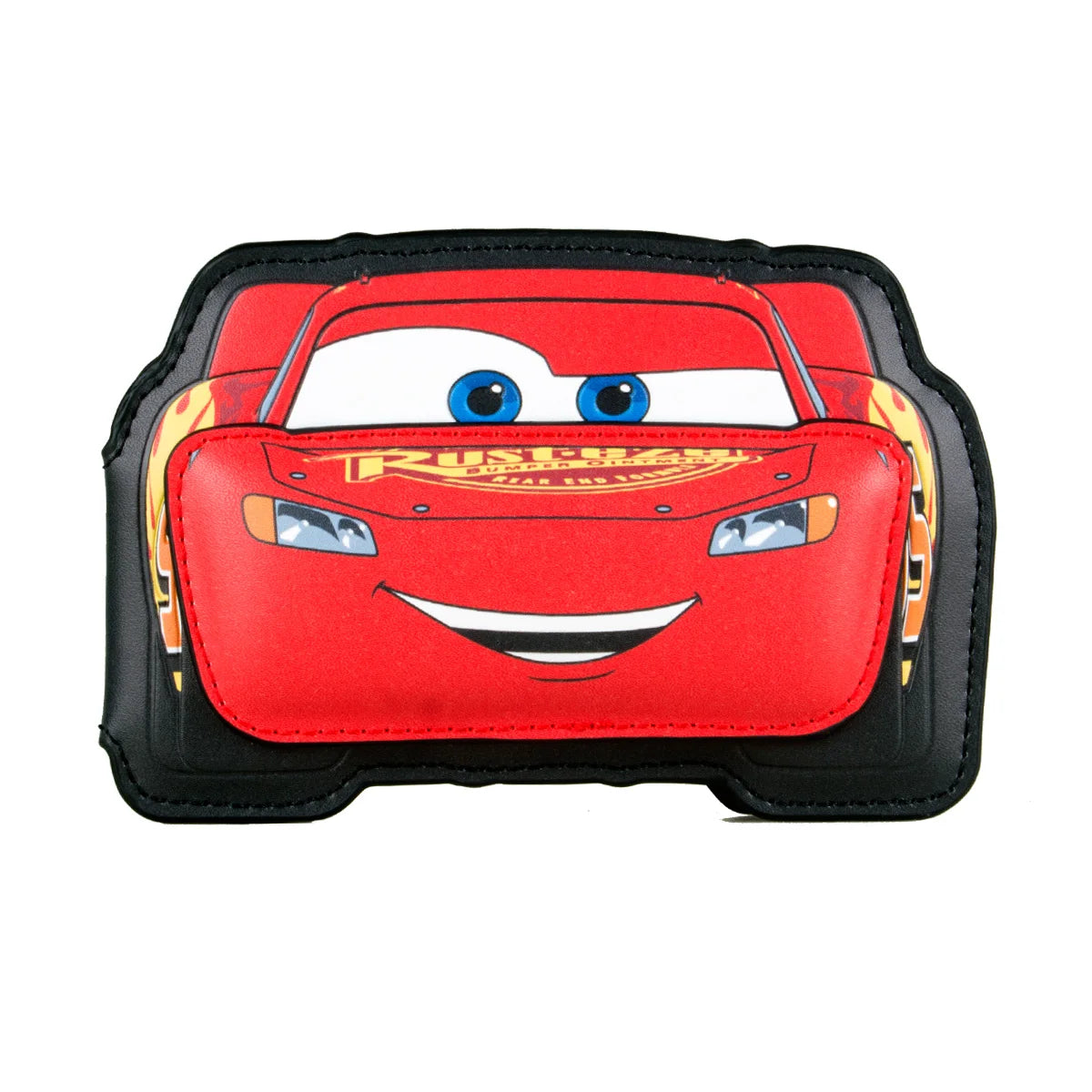Valise rigide à roulettes Disney Cars à monter - Rouge