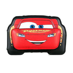 Valise rigide à roulettes Disney Cars à monter - Rouge