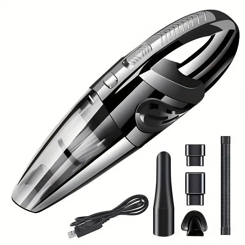 Mini Cordless Handheld Vacuum Cleaner  Powerful Suction for Home & Car Cleaning  Perfect for Pet Hair, Dust, Crumbs & Small Messes  Lightweight, Portable & Wireless with Multiple Attachments | Quick Clean Anytime Anywhere