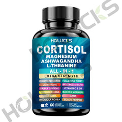 Clean Nutra Ashwagandha Cortisol Supplements For Women, Maca Root, Slippery Elm, Fenugreek, Shilajit, Rhodiola, Sea Moss & More for Women's Cortisol Supplements Capsules – CortiZEN