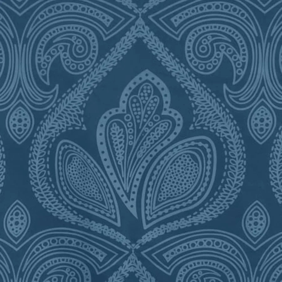 [Deals For You Days ] LUX DECOR 6-Pc Paisley Sheets & Solid Embroidered Bedsheet Set- Queen Sheets & Pillowcases - Upto 16" Deep Pocket Hotel Luxury Sheets Cozy Comfy Breathable & Cooling Sheets - Decorative Bedsheet Set - Summer Gifts