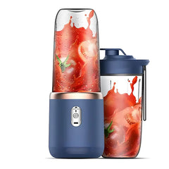 Tragbarer Mixer Flasche Elektrisch 6 Klingen Multifunktions-Entsafter Frischsaft Smoothie Mixer Eiscrasher Lebensmittelprozessor