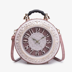 TimeLuxe™ Clock Bag ⏰👜 — Timeless Fashion, Everyday Elegance