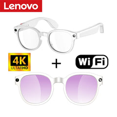 Lenovo Smart Glasses – AI 4K Camera Bluetooth Glasses