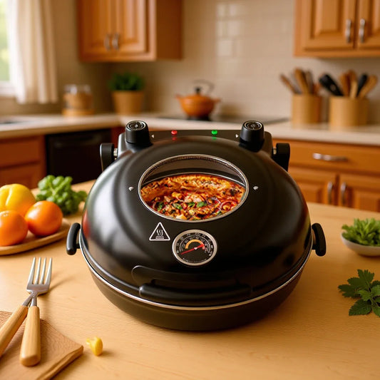 2026 new pizza machine heating electric baking pan household pizza oven grilling machine oven