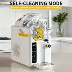 Ice Cream Machine Frozen Drink Maker, Slushie Machine for Home - Slushy Machine Maker No Ice Needed Self Cleaning, 5 Preset for Soft Serve Ice Cream, Slushie, Margarita, Frappés, Milkshake