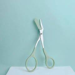 Eyebrow Trimming Scissors with Comb