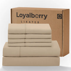 Soft Washed Linen Bed Sheets - Ultra-Soft Feel, Deep Pocket Cooling & Breathable Sheet Set, Temperature Regulating Fabric That Gets Softer With Every Wash