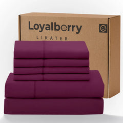 Soft Washed Linen Bed Sheets - Ultra-Soft Feel, Deep Pocket Cooling & Breathable Sheet Set, Temperature Regulating Fabric That Gets Softer With Every Wash