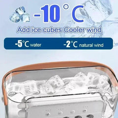 New 3 In 1 Portable Mini Air Cooler Fan Household Air Conditioner with LED Night Light & Humidifier for Home Office Office Home