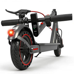 Electric Scooter, 19 MPH Max Speed, 21 Miles Range, 350W Motor, Long Range Battery, 8.5'' Solid Tires, Climbable, Dual Brakes, App, Foldable Portable Commuter Scooter, Perfect Gift for Adults Teens