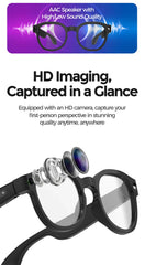 Lenovo Smart Glasses – AI 4K Camera Bluetooth Glasses