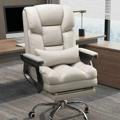 Leather Office Chairs Modern Mobile Ergonomic Computer Playseat Cushion Accent Chair Swivel Chaises De Bureau Luxury Furniture