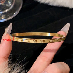 ZAKOL Ensemble de 5/1 Bracelets Scintillants en Acier Inoxydable Incrustés de Zircon pour Femme, Bracelets Joncs Empilables, Bijoux Tendance qui ne se Décolorent pas, Idée Cadeau