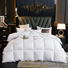 Couette de style hôtelier grand lit très grand lit légère, moelleuse, confortable et respirante, douce, pour l'hiver, très chaude 220x240, couverture