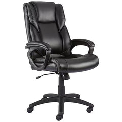 Staples Kelburne Luxura Ergonomic Faux Leather Executive Office Chair – Swivel Desk Chair