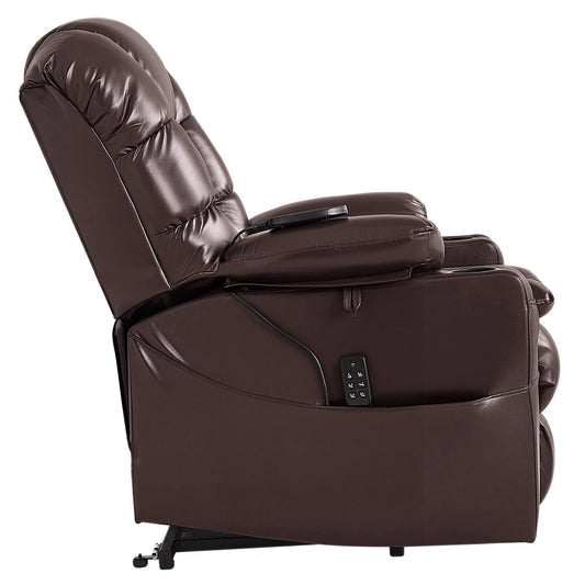 Uimoso Power Lift Recliner Chair with Heat & Massage, Triple Motor Electric Recliner