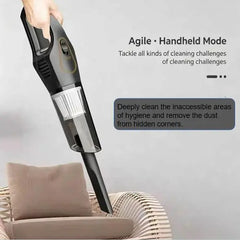 Smart Cordless Vacuum Cleaner - 2-in-1 Portable Design, Ideal for Pet Hair & Dust