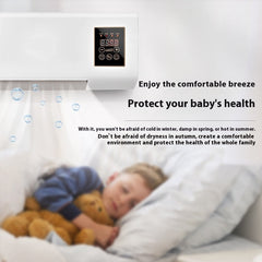 Wall Mounted Portable Cooling  and Heating Air conditioners with Remote Control