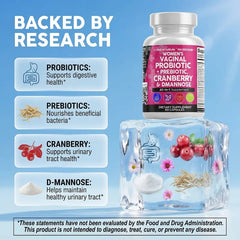 Vaginal Probiotics with Prebiotics & Cranberry