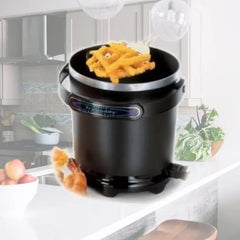 PRESTO Electric Deep Fryer - Model 05420, Family-Size Countertop Cooker, 4-Serving Kitchen Appliance, Automatic Temp Control, Corded AC Plug Household Appliance, Household Appliances