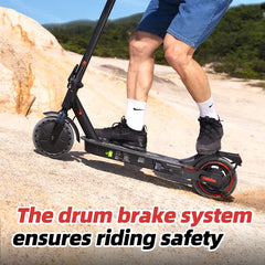 Electric Scooter Adults & Teens, 18 MPH Max Speed, 21 Miles Long Range, Cruise Control and Dual Braking, Foldable Electric Scooter for Adults Powerful Portable App battery escooter system Folding Bike