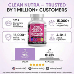 Vaginal Probiotics with Prebiotics & Cranberry