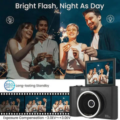 Y2K Foldable Vlogging Camera Bundle
